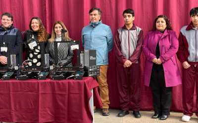 Colegio Ricardo Olea recibe Impresoras 3D para Talleres Laborales